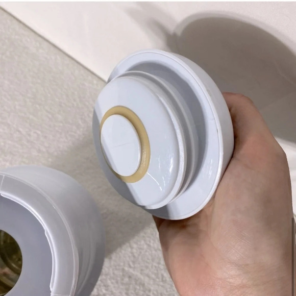 Vintage White Blue Country  Goose Ribbon Geese Insulated Thermal Carafe - Picture 8 of 13